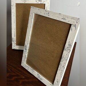 Source Unknown White Picture Frame Duo